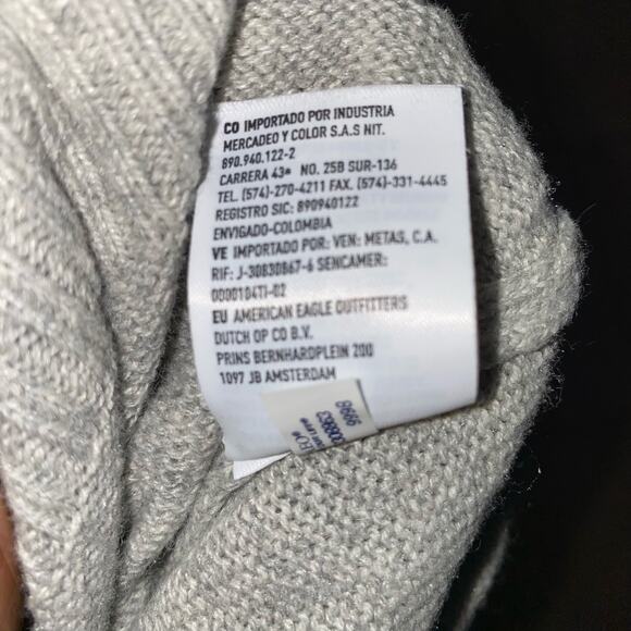 American Eagle Outfitters Classic Fit Waffle Knit Sweater Men's Size XS - Picture 5 of 7